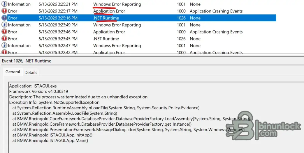 ISTA_Standalone_4.59.12 не запускается — вложение 1