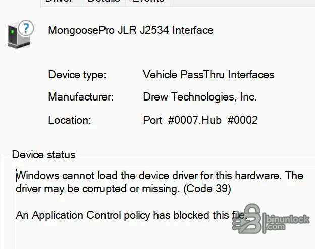 JLR MONGOOSE: управление приложением — вложение 1