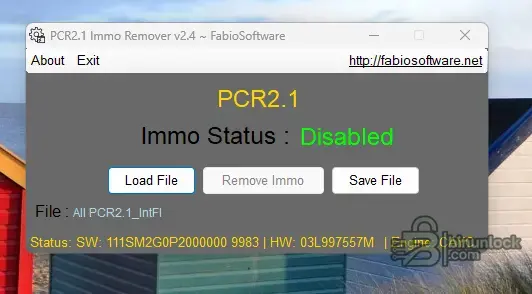 Программа PCR2.1 Immo Remover v2.4 — вложение 2