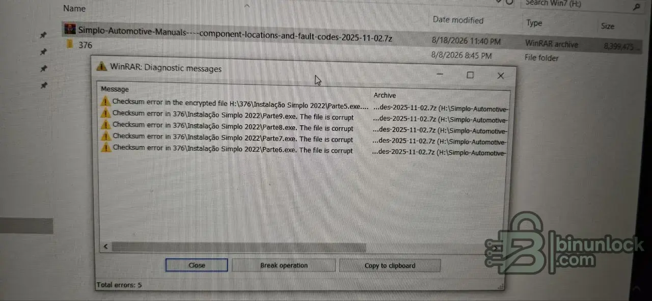 Simplo Automotive Manuals — расположение компонентов и коды неисправностей — вложение 3