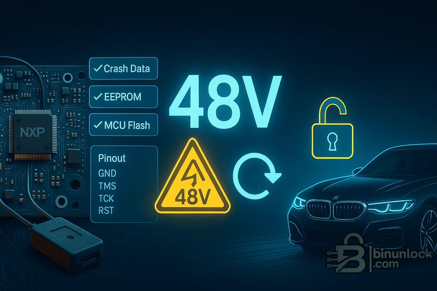 Решение для аккумуляторов BMW 48V V2 (VVDI/Multiprog) v2 — скриншот 1