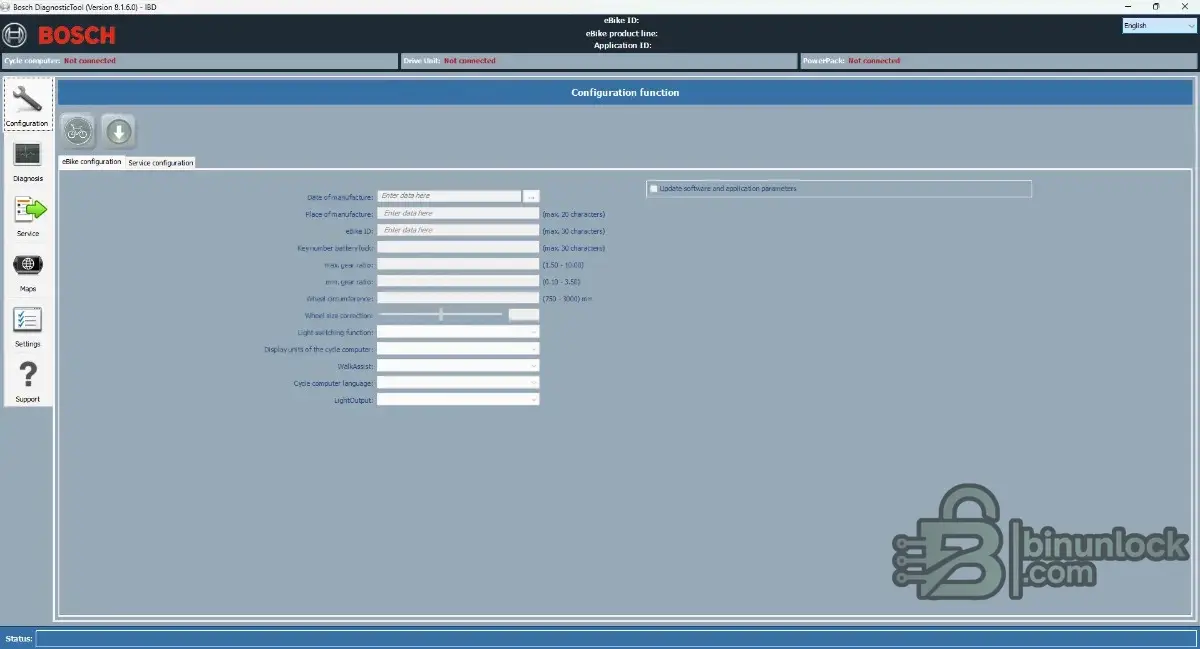 Патч сервисного пакета Bosch eBike DiagnosticTool 8.1.6.0 — скриншот 1