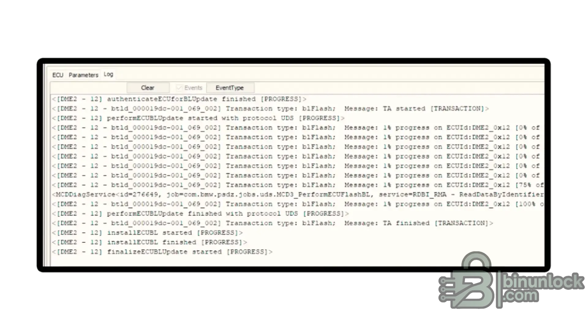 Разблокировка прошивки DME/EDC через E-Sys и патченные файлы BTLD — скриншот 6