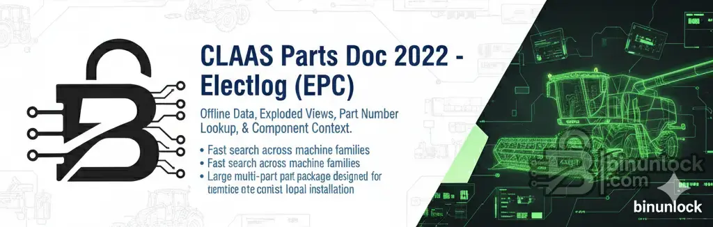 CLAAS Parts Doc EPC — идентификация запчастей и схемы — скриншот 1