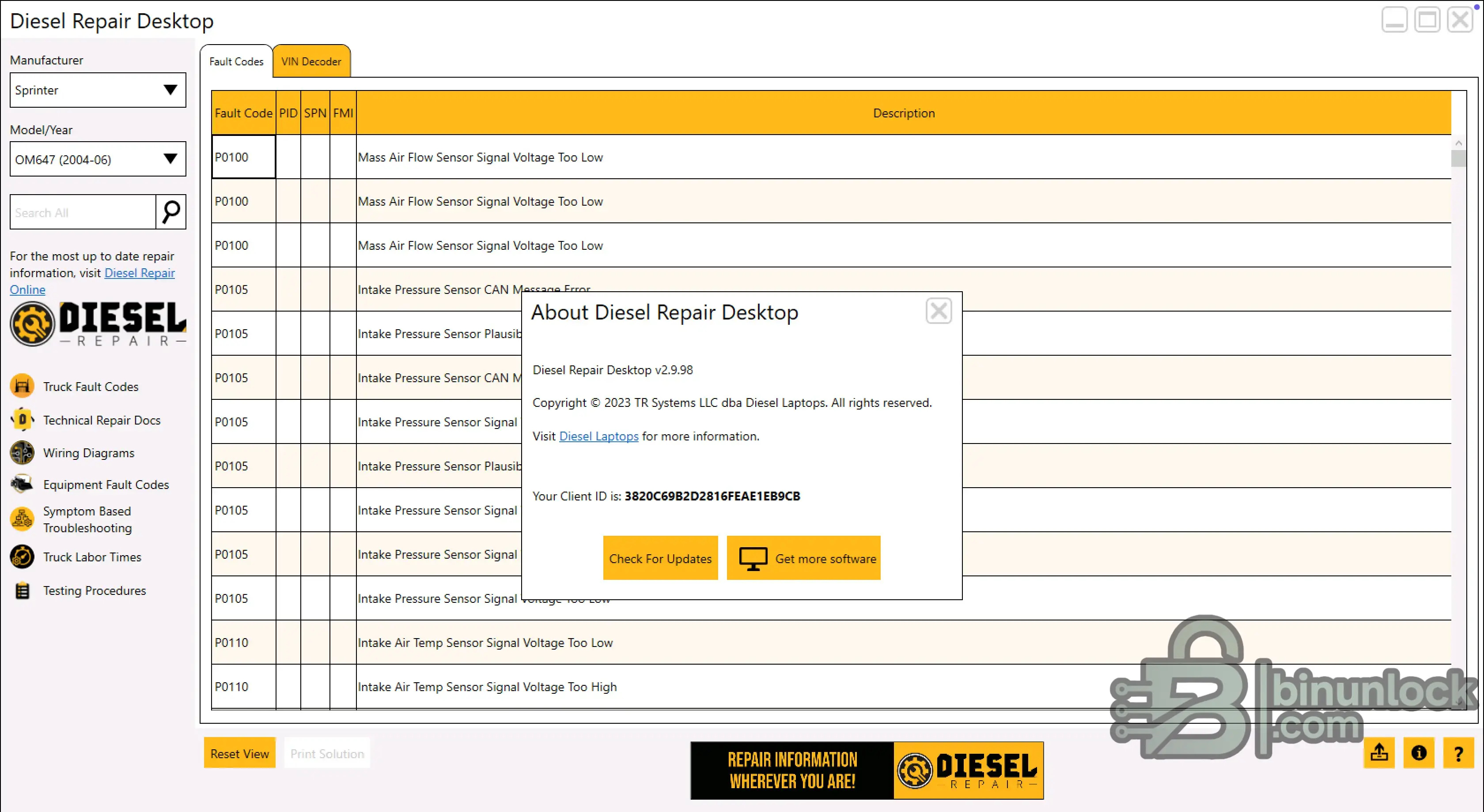 Diesel Repair Desktop — решения по DTC 2023 (офлайн-справочник) 2.9.98 — скриншот 1
