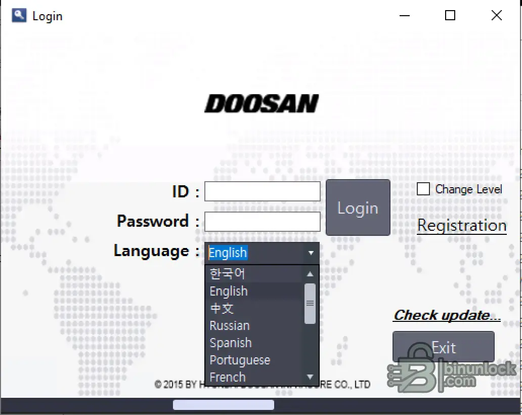 Диагностика Doosan DMS-5 для экскаваторов и фронтальных погрузчиков 3.0.5 — скриншот 2