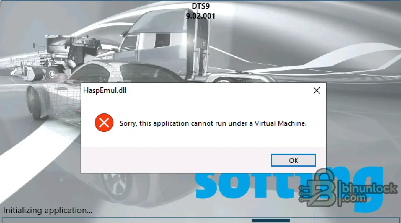 DTS Monaco 9.02 diagnostic screenshot