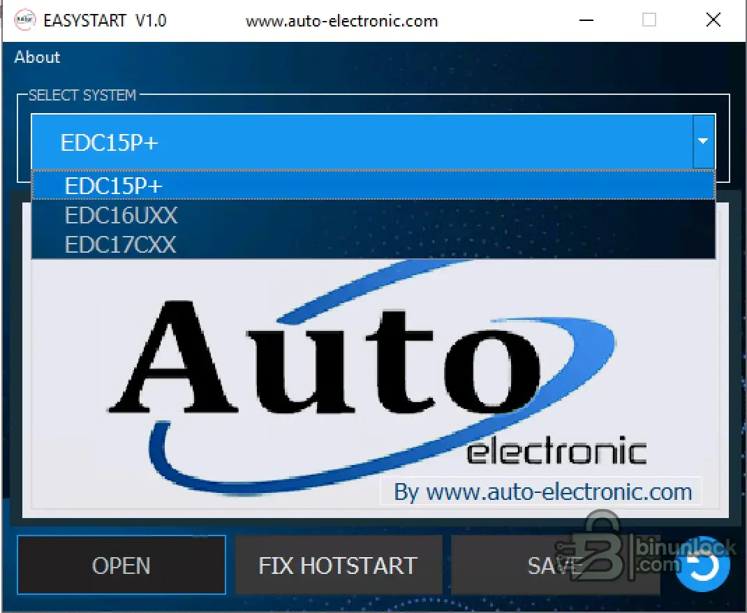 Утилита Easystart VAG для ремонта горячего запуска 1.0 — скриншот 1