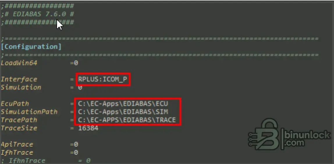 Руководство по настройке EDIABAS RPLUS ICOM — скриншот 1