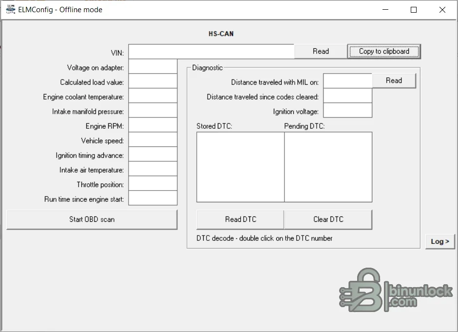 ELMConfig — конфигурация модулей Ford и Mazda 0.2.16 — скриншот 1