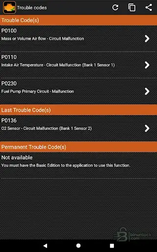 EOBD Facile — OBD2-диагностика автомобиля для Android (Plus edition) 3.69.1072 — скриншот 1