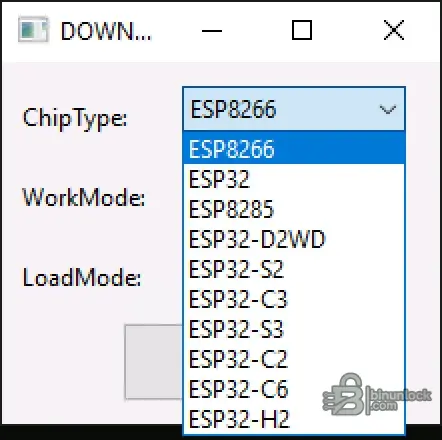 Утилита прошивки ESP32 — загрузчик прошивок для разных чипов 3.9.6 — скриншот 1