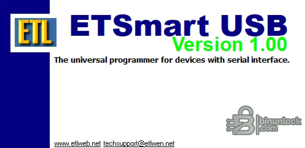 ETSmart — утилита программирования последовательных EEPROM через USB 2026-03-20 — скриншот 1