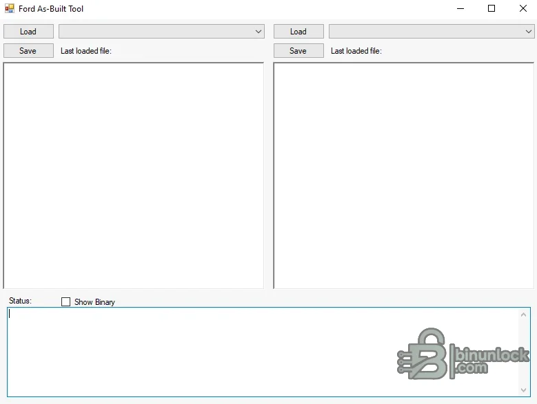 Ford As-Built Compare Tool — сравнение форматов AB и FORScan ABT 1.0.0.0 — скриншот 1