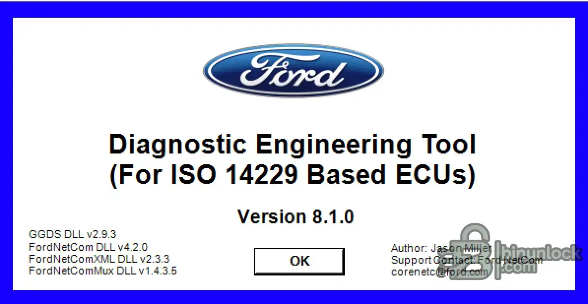 Ford DET — инженерный инструмент для диагностики 8.1.0 — скриншот 2