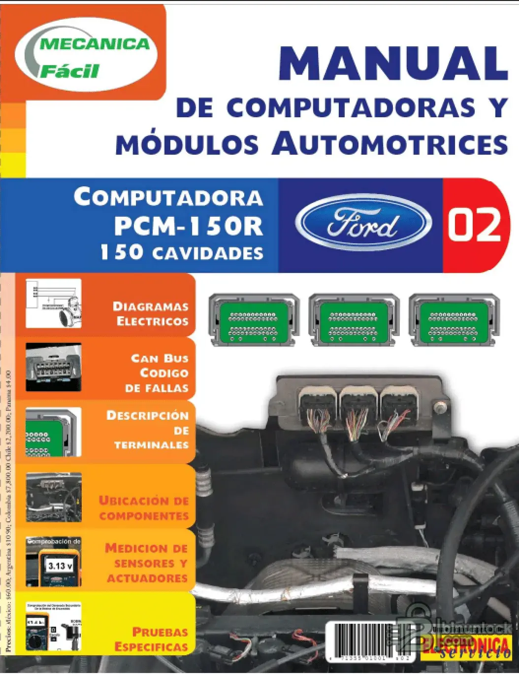 Ford PCM ECM BCM AT — электросхемы и распиновки разъёмов — скриншот 1