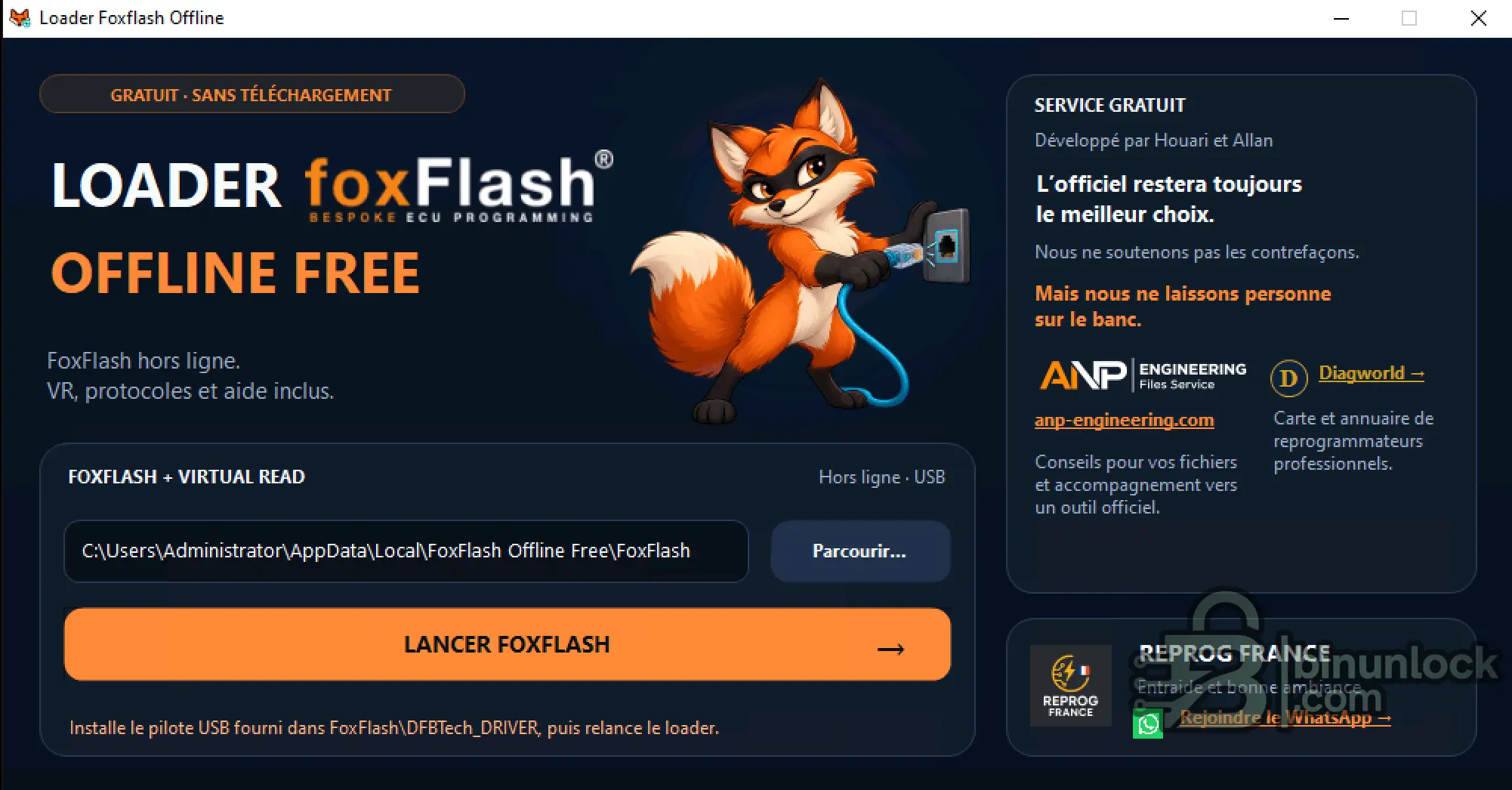 FoxFlash Offline Loader — ПО для программирования ЭБУ двигателя и трансмиссии 2026-10-14 — скриншот 3