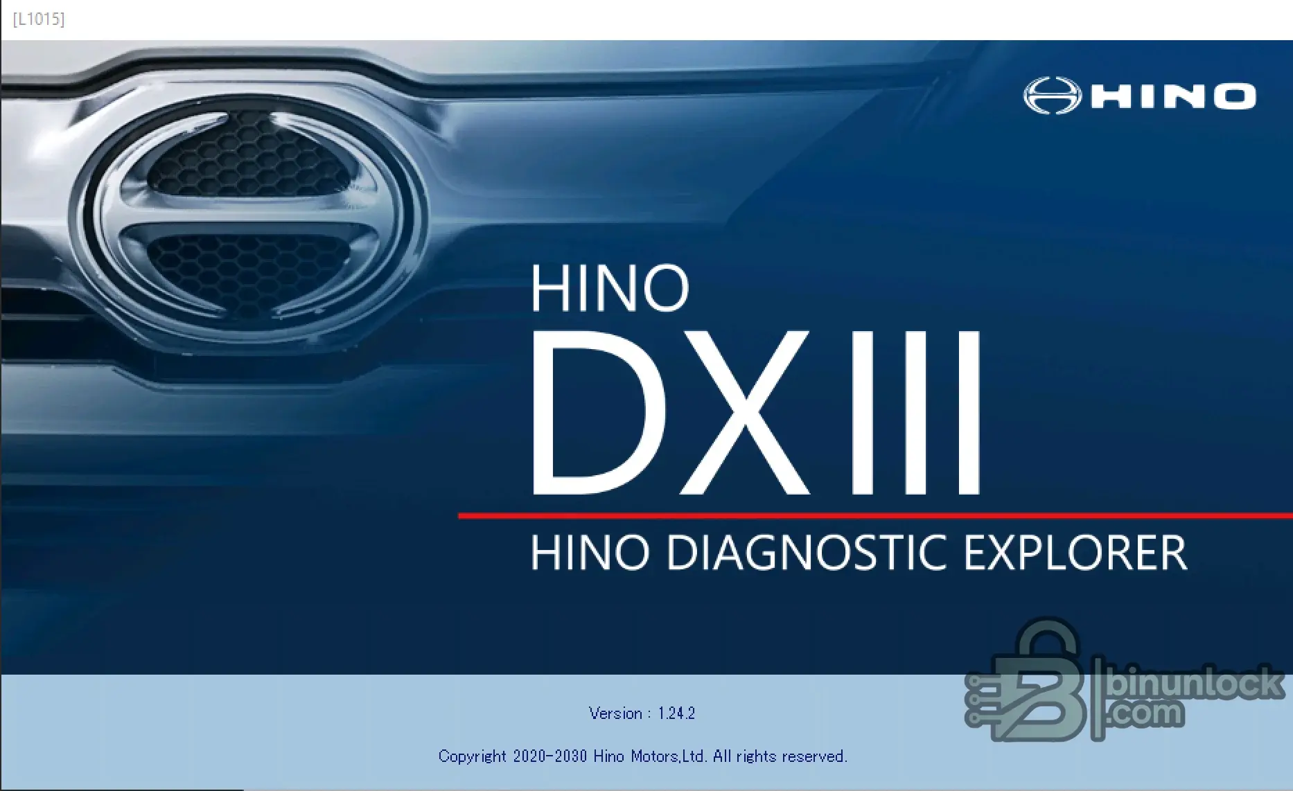 HINO DX3 (Diagnostic eXplorer 3) — дилерская диагностика Hino 1.25.1 — скриншот 1