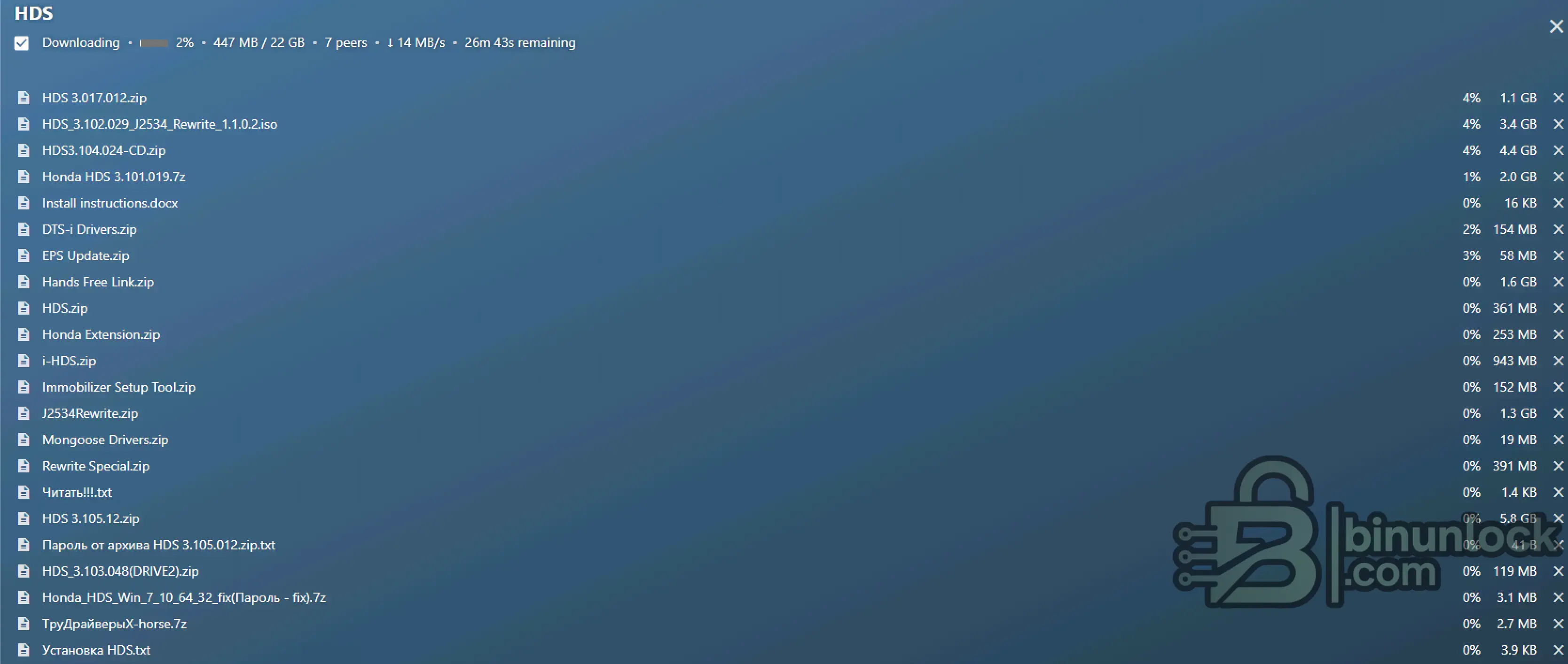Honda HDS i-HDS Diagnostic screenshot