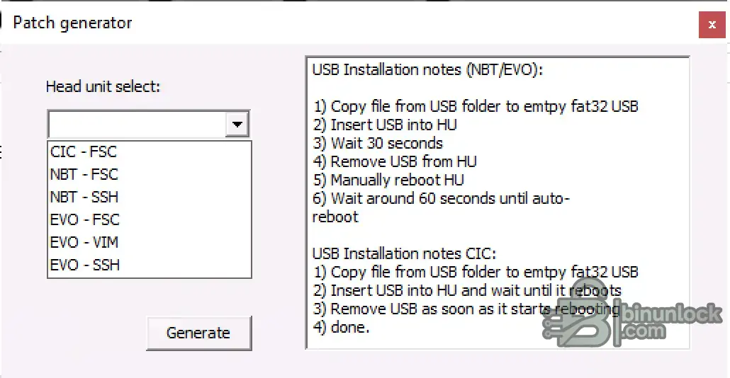 BMW HU Engineering Tool для CIC NBT EVO 2.6 — скриншот 2