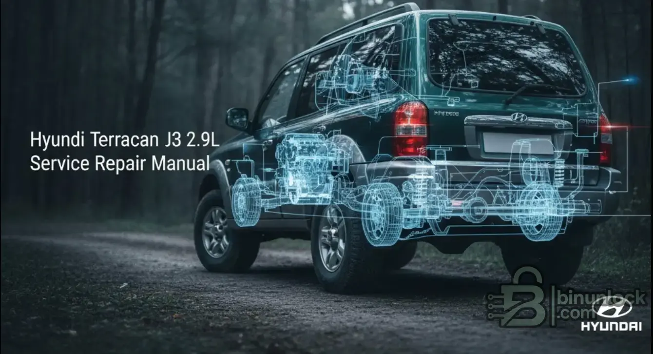 Пакет мануалов по обслуживанию Hyundai Terracan J3 Diesel — скриншот 1