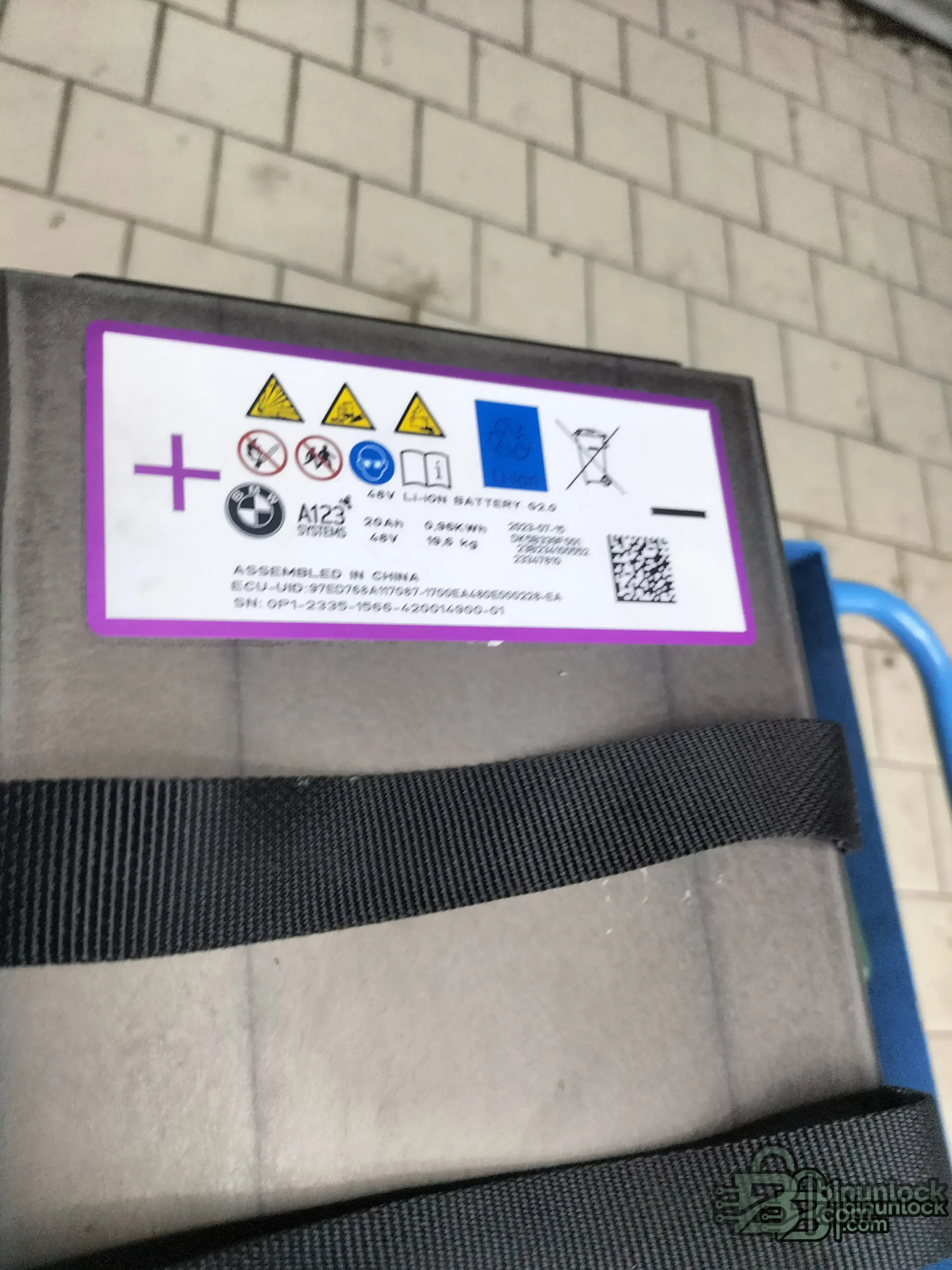 BMW 48V Battery — сброс и ремонт данных удара — вложение 1