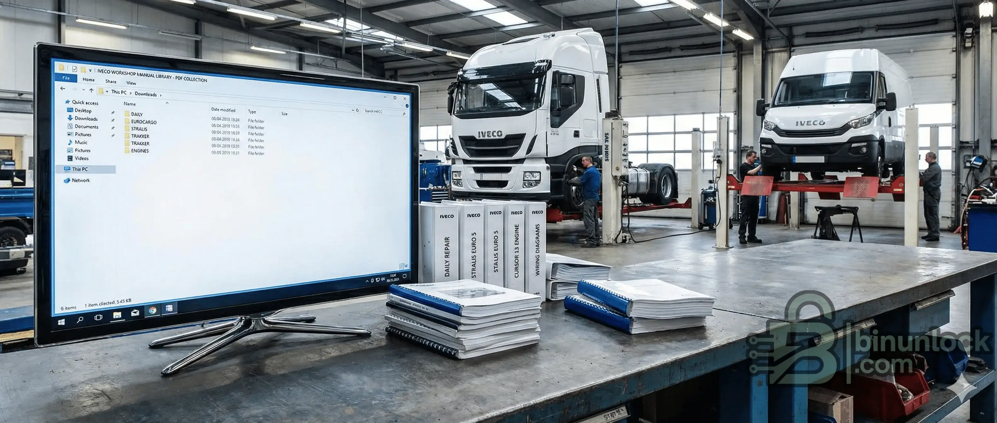 Полная библиотека мануалов по ремонту IVECO Trucks и Daily — скриншот 1