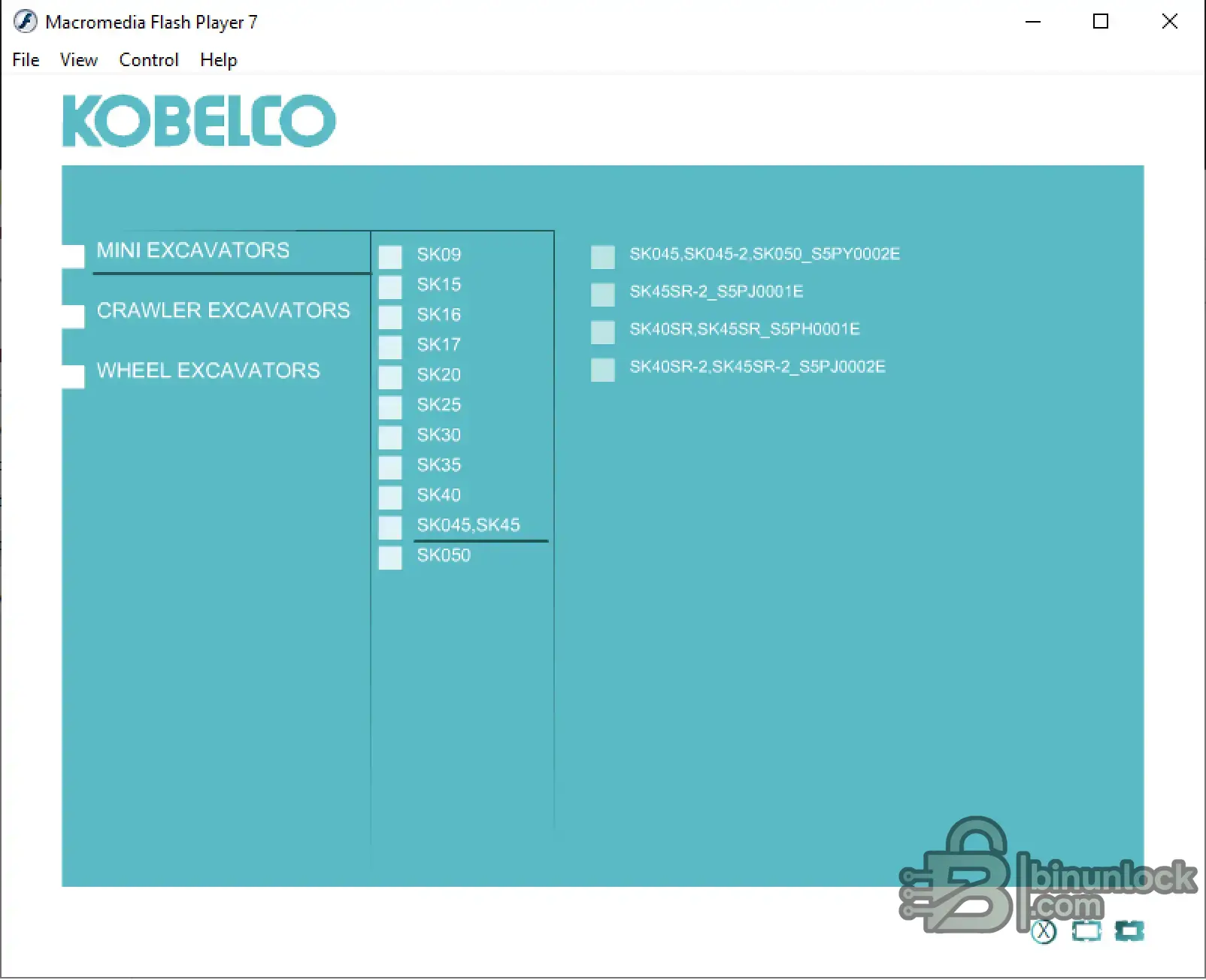 Коллекция руководств по ремонту и обслуживанию экскаваторов Kobelco — скриншот 1