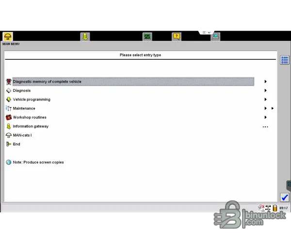 Виртуальная машина MAN Cats II — Heavy-Duty Diagnostic Suite 12 | 14 — скриншот 1