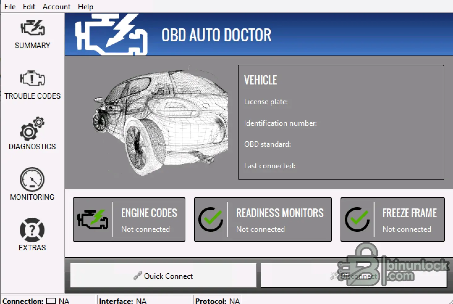 OBD Auto Doctor PC Scanner и параметры в реальном времени 4.4.6 — скриншот 1