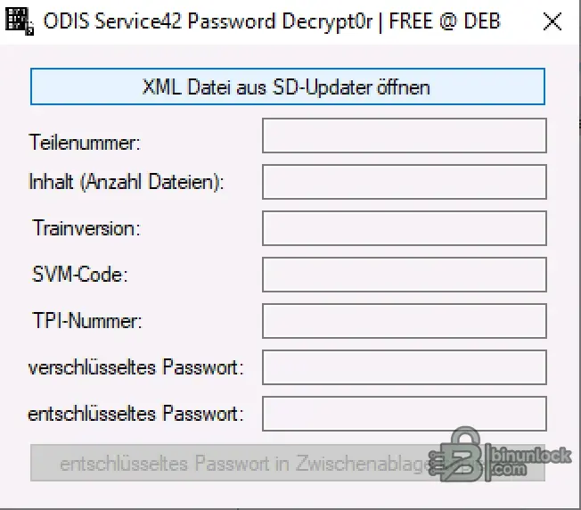 ODIS SD-Update XML Analyzer для VAG Update Packages v42 — скриншот 1
