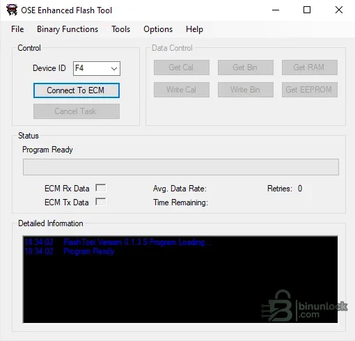 OSE Enhanced Flash — программатор ECU Holden Delco ALDL 1.51 — скриншот 1