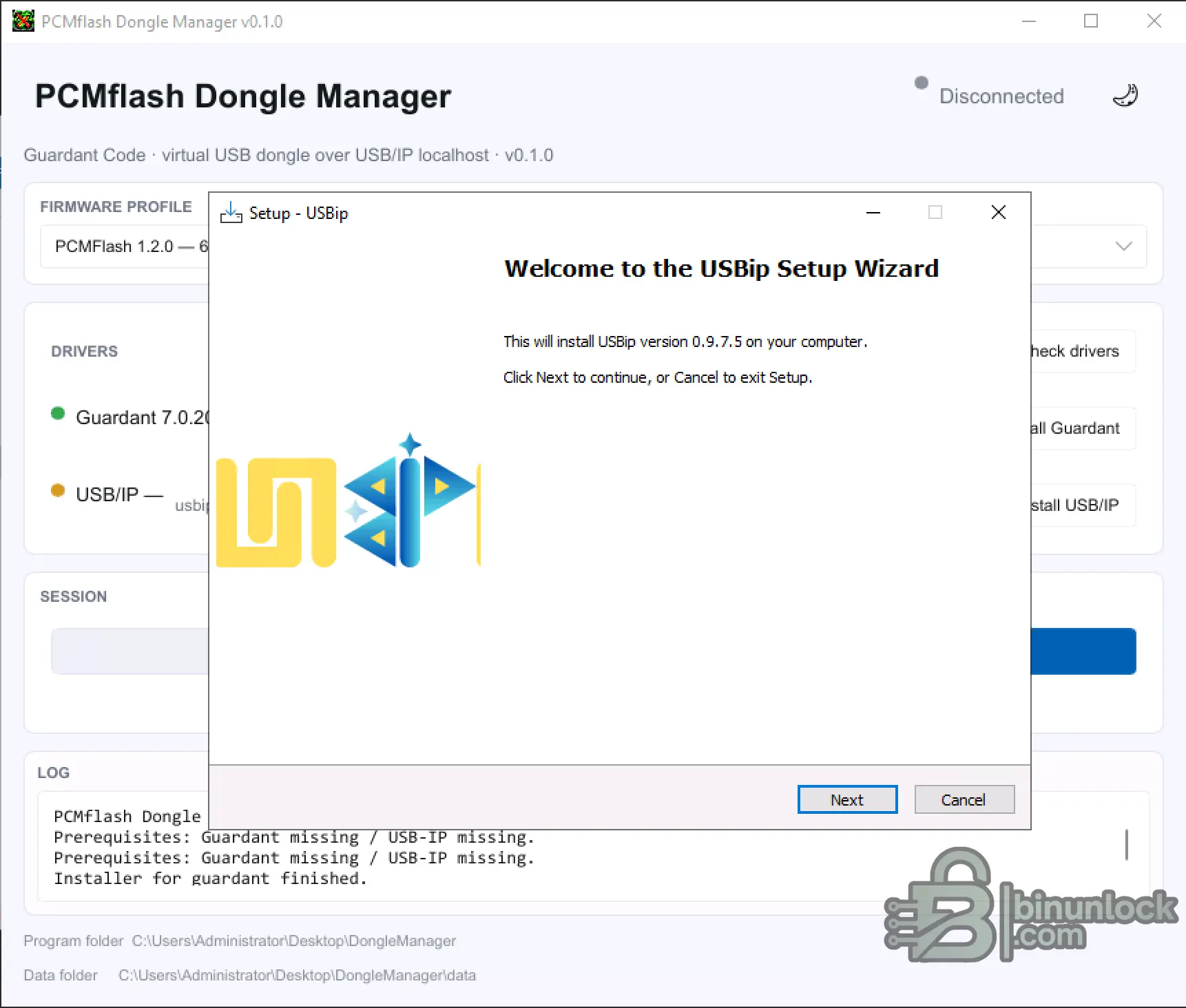 PCMFlash Dongle Manager — профили 67-in-1, 14-in-1 и 11-in-1 0.1.0 — скриншот 3