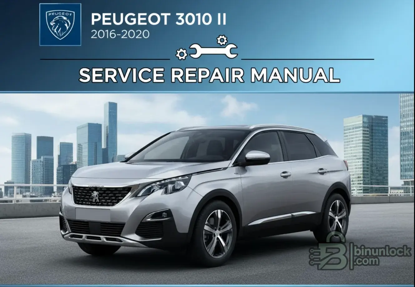Руководство по обслуживанию и ремонту Peugeot 3008 II — скриншот 1