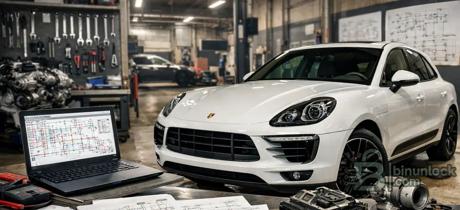 Porsche Macan — библиотека мануалов по ремонту и электросхем — скриншот 1
