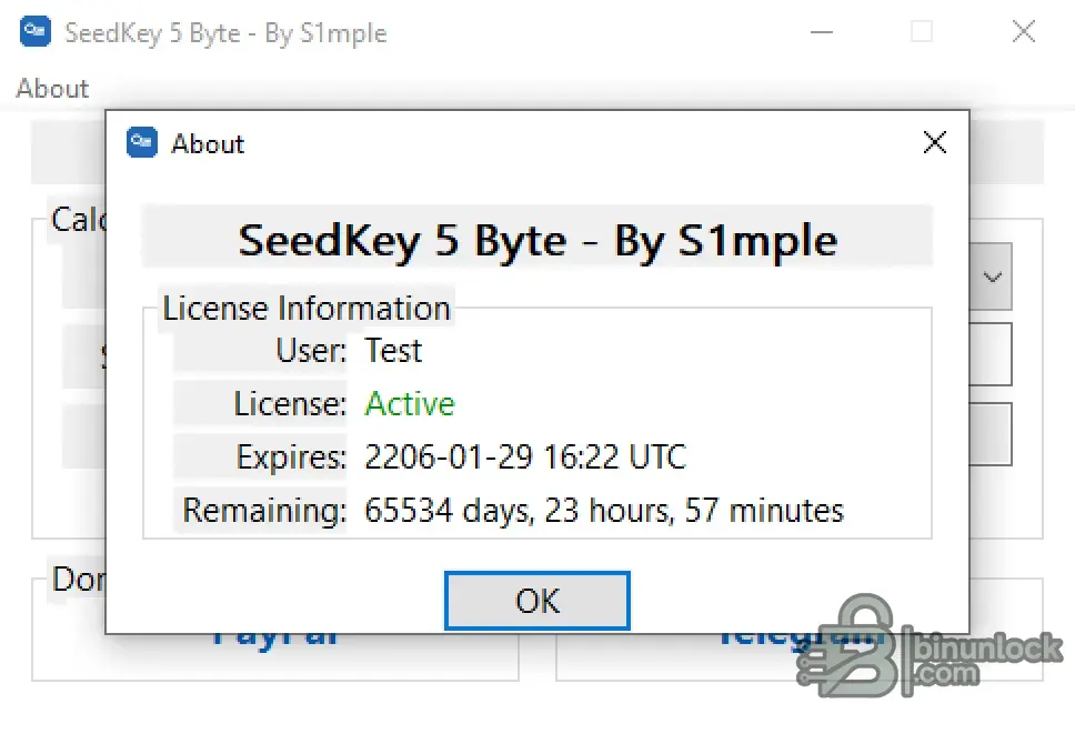 GM/Opel SeedKey — калькулятор 5-байтового ECU - E39/E78/E80/E82/E84/E90/E92 1.0.0 — скриншот 2