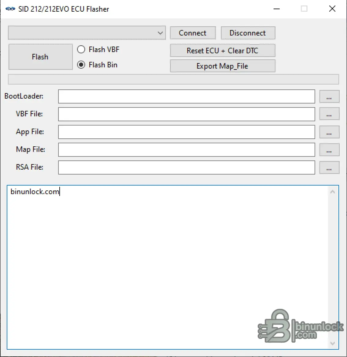 SID212 / SID212 Прошивальщик ЭБУ EVO — VBF/BIN Flash, J2534 и инструмент для работы с картами 1.0.0 — скриншот 1