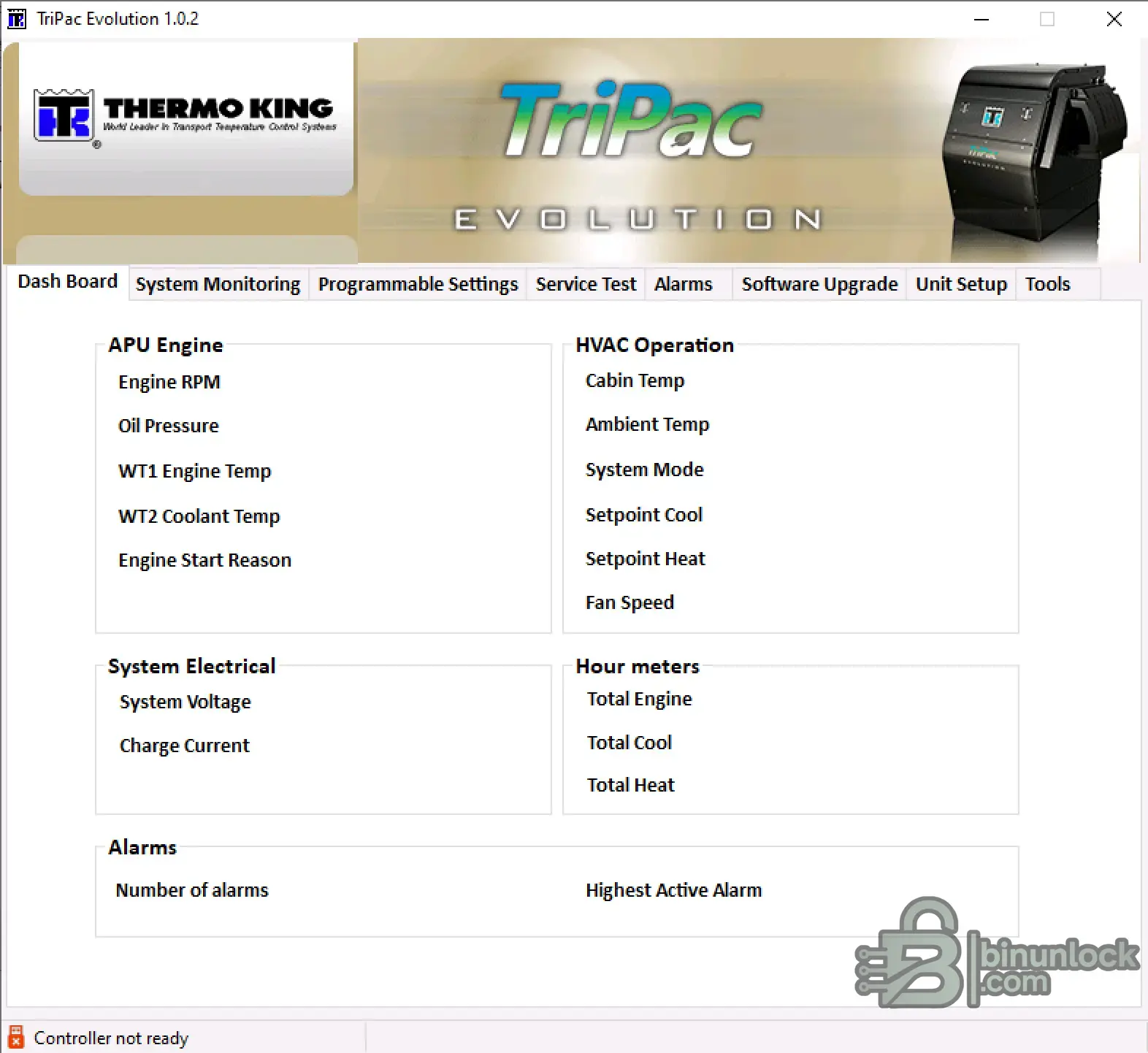Thermo King TriPac Evolution APU — сервисный набор инструментов 1.0.2 — скриншот 1