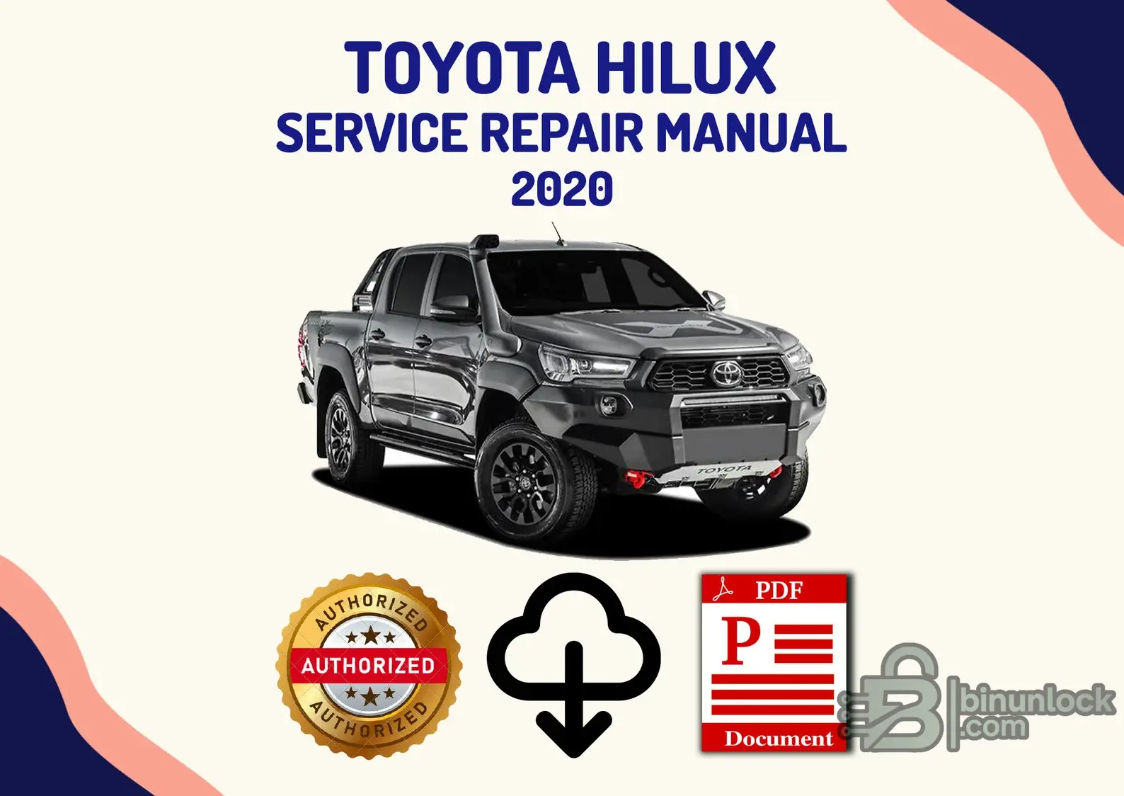 Toyota Hilux — руководство по ремонту и обслуживанию — скриншот 1