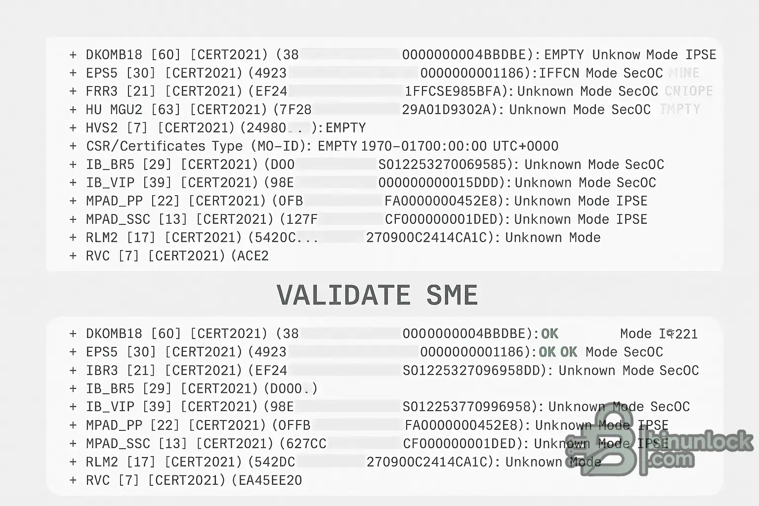 BMW SME — сброс данных удара и исправление ошибки 21F37E 2025-07-08 — скриншот 2