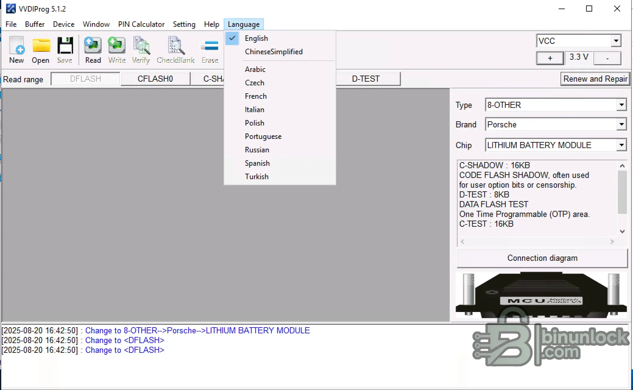 VVDI PROG V5.2.1 — профессиональный многоконтрольный программатор ECU и MCU 2025-08-20 — скриншот 2