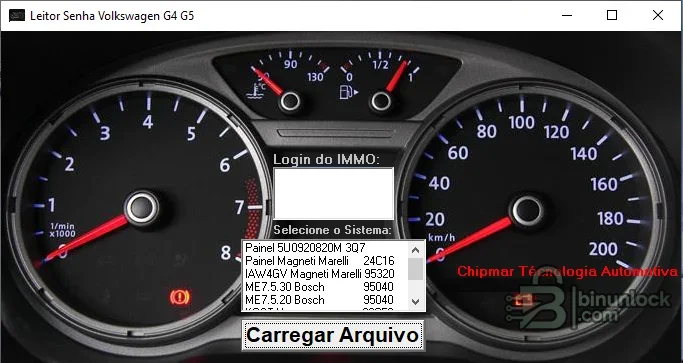 Калькулятор PIN для VW G4/G5 — утилита для работы с дампами иммобилайзера VAG Unspecified — скриншот 1
