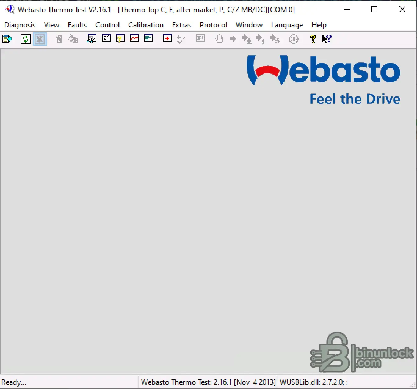 Webasto Thermo Test — многоверсионная диагностика отопителей 1.19–3.0 — скриншот 1