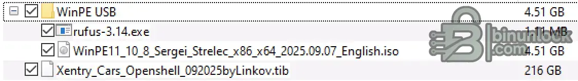 Системный образ Xentry OpenShell для диагностики Mercedes 09.2025 — скриншот 2