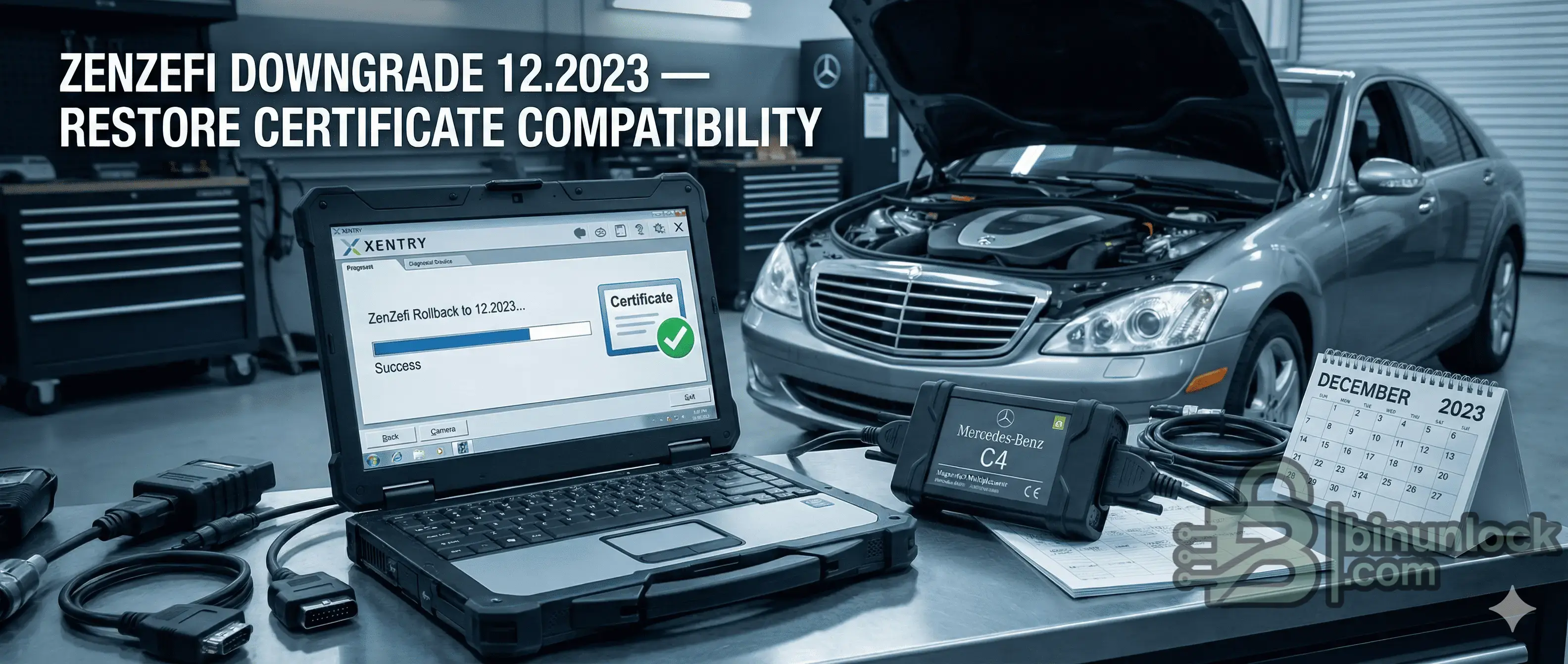Откат ZenZefi 12.2023 для XENTRY – исправление импорта сертификатов DCS/P12 — вложение 1