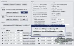CAS4 Редактор для 1L15Y | Секретный ключ (SK), ISN и VIN 1.0 — скриншот 3