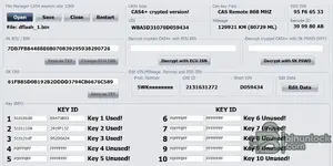 CAS4 / CAS4+ Редактор (5M48H/1N35H) | Расшифровка ISN и работа с ключами 1.2 — скриншот 1 CAS4 / CAS4+ Редактор (5M48H/1N35H) | Расшифровка ISN и работа с ключами 1.2 — скриншот 1