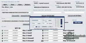 CAS4 / CAS4+ Редактор (5M48H/1N35H) | Расшифровка ISN и работа с ключами 1.2 — скриншот 2 CAS4 / CAS4+ Редактор (5M48H/1N35H) | Расшифровка ISN и работа с ключами 1.2 — скриншот 2
