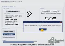 CAS2 to CAS3 Converter — инструмент для апгрейда и клонирования 1.2 — скриншот 2 CAS2 to CAS3 Converter — инструмент для апгрейда и клонирования 1.2 — скриншот 2
