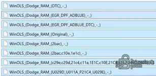 RAM 6.7L — CM2350B Motorola Cummins — файлы прошивки ЭБУ Stage 1 — скриншот 1